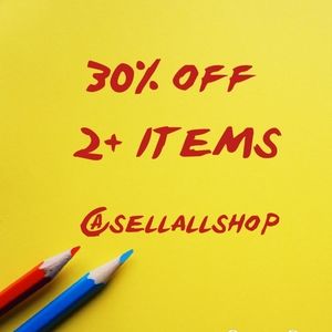 30% off on 2+ listings plus discounted shipping.